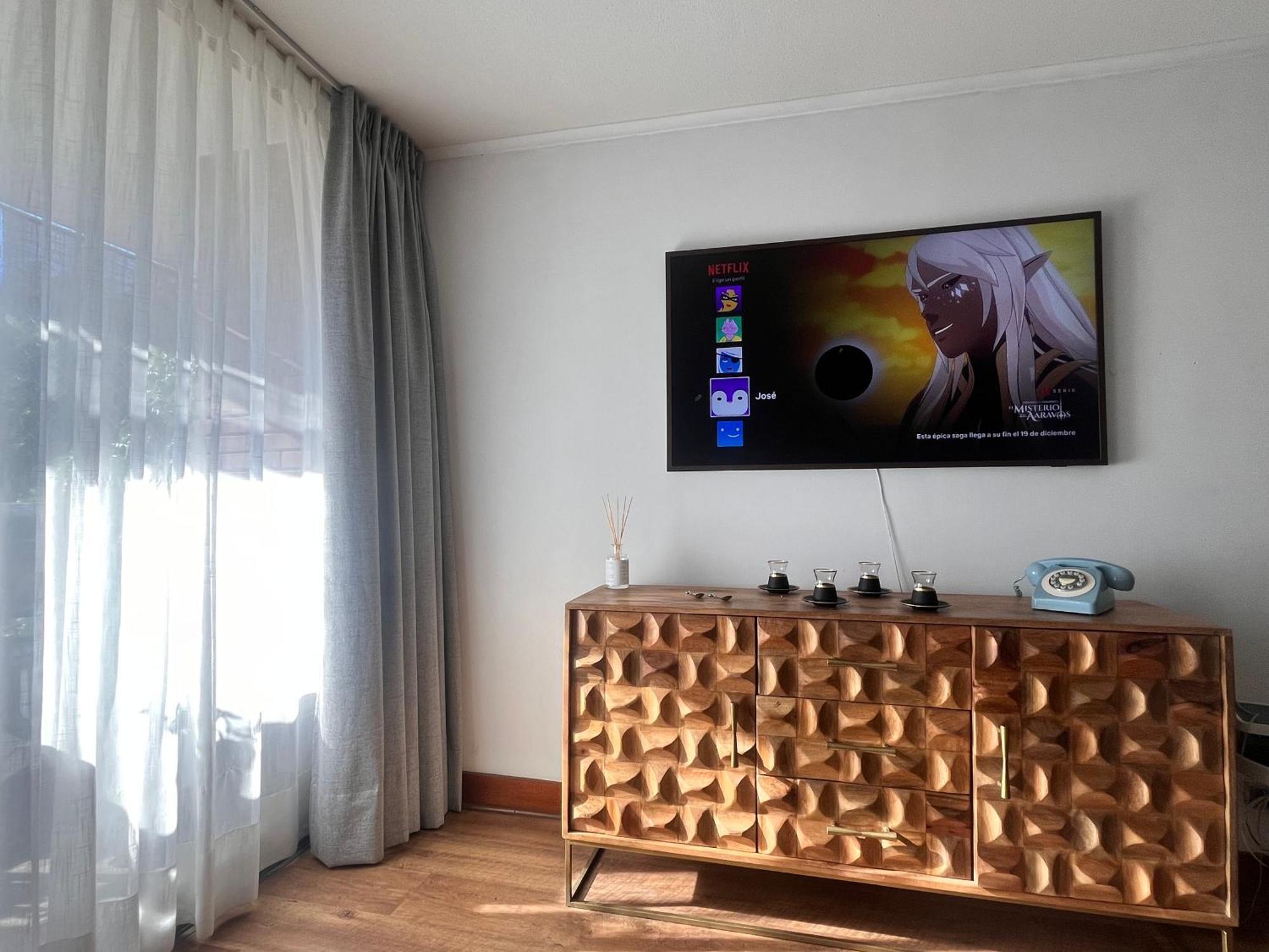 Departamento Nuevo En Nunoa Full Equipado Appartamento Santiago del Cile